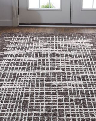 Carrick Modern Tufted Architectural Rug, 4' x 6'