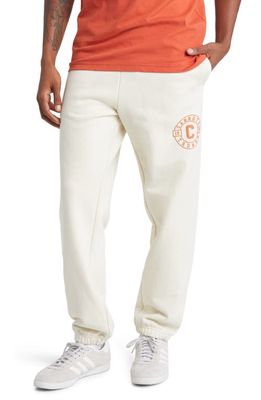 CARROTS BY ANWAR CARROTS Established Cotton Logo Graphic Sweatpants in Cream