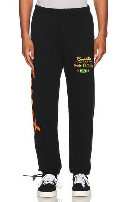 Carrots Roots Family Sweatpants in Black
