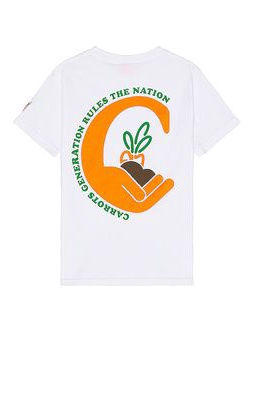Carrots The Nation T-shirt in White