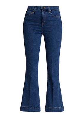 Carson High-Rise Ankle Flare Jeans