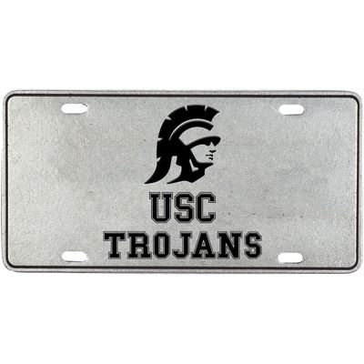 CARSON INDUSTRIES Pewter USC Trojans Rectangle License Plate