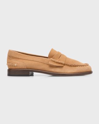 Carter Suede Penny Loafers