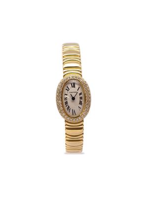 Cartier 1980-1990s pre-owned Baignoire 19mm - Gold