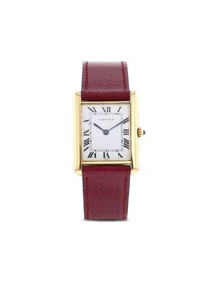 Cartier 1980 pre-owned Tank Louis - White