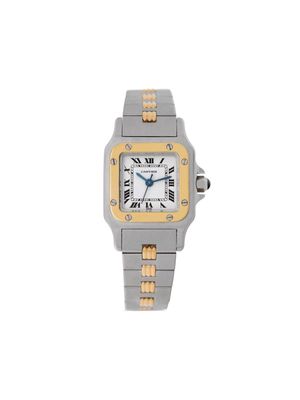 Cartier 1980s pre-owned Santos 23mm - White
