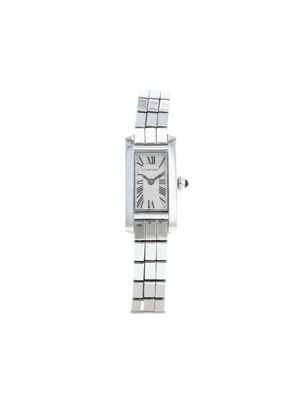 Cartier 1990 pre-owned Tank Americaine 14mm - Silver