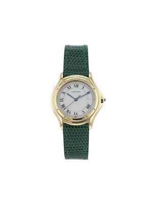 Cartier 1990s pre-owned Cougar 33mm - Neutrals