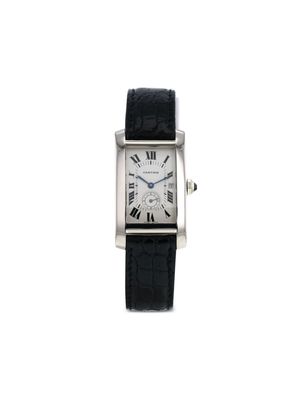 Cartier 1990s pre-owned Tank Américaine 41mm - White