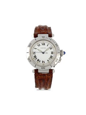 Cartier 2000 pre-owned Pasha 38mm - White