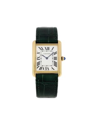 Cartier 2002 pre-owned Tank Solo 28mm - White