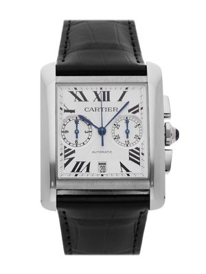 Cartier 2018 pre-owned Tank MC 44mm - White