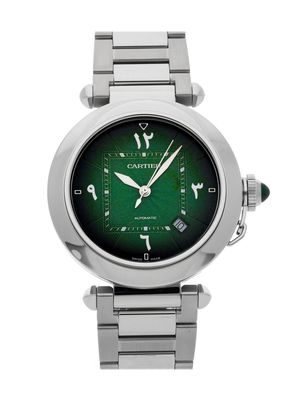 Cartier 2021 pre-owned Pasha 41mm - Green