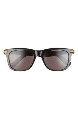 Cartier 53mm Square Sunglasses in Black