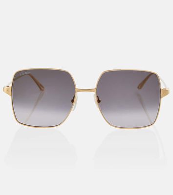 Cartier Eyewear Collection Santos de Cartier square sunglasses