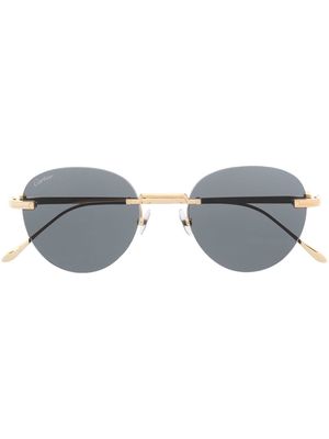 Cartier Eyewear CT0331S round sunglasses - Gold