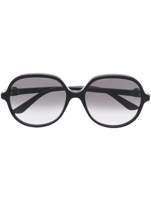 Cartier Eyewear CT0350S oversized-frame sunglasses - Black