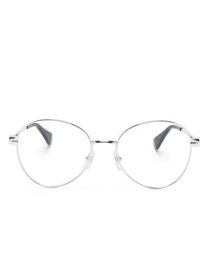 Cartier Eyewear CT0449O round-frame glasses - Silver