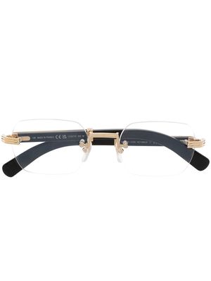 Cartier Eyewear frameless round-frame glasses - Gold