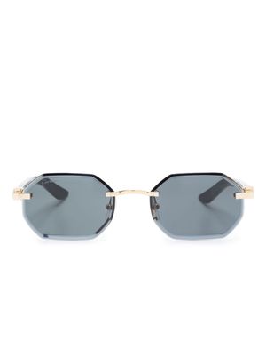 Cartier Eyewear geometric rimless sunglasses - Neutrals