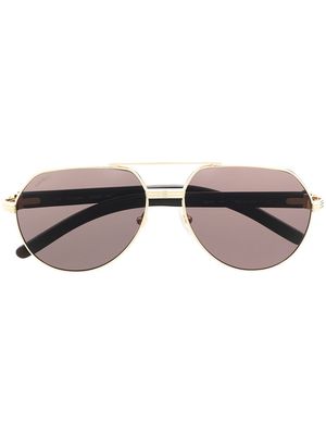 Cartier Eyewear pilot-frame sunglasses - White