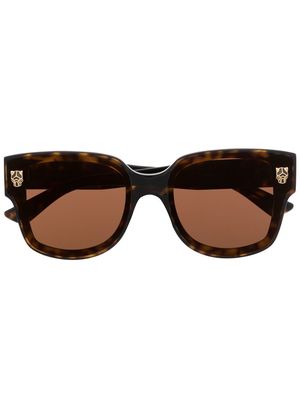 Cartier Eyewear wayfarer-frame sunglasses - Brown
