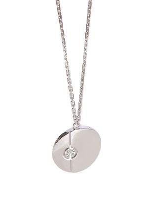 Cartier Love Disc diamond pendant necklace - Silver
