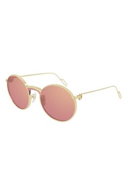 Cartier Phantos Tinted Sunglasses in Gold