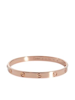 Cartier pre-owned 18kt rose gold Love bangle bracelet - Pink