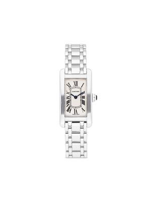 Cartier pre-owned Tank Americaine 19mm - Silver