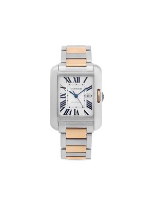 Cartier pre-owned Tank Anglaise 30mm - Silver