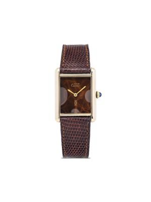 Cartier pre-owned Tank Must 39mm - Brown