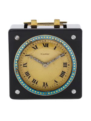 Cartier Vintage Travel Clock 60mm - Yellow
