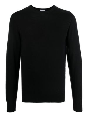 Caruso crew-neck pullover jumper - Black