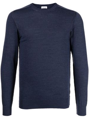 Caruso crew-neck pullover jumper - Blue