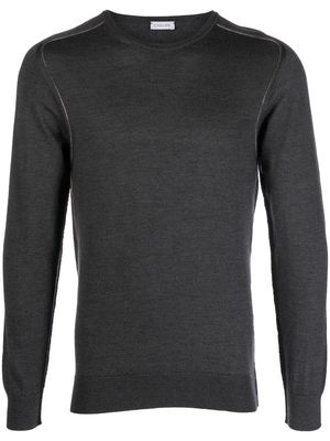 Caruso crew-neck pullover jumper - Grey