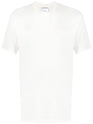 Caruso embroidered logo T-shirt - White