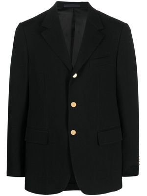 Caruso single-breasted blazer - Black