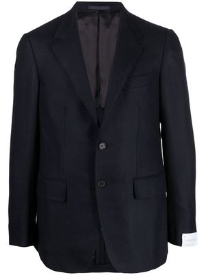 Caruso single-breasted suit jacket - Blue
