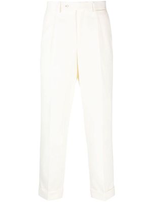 Caruso tailored straight-leg trousers - Neutrals