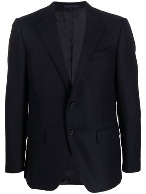 CARUSO tailored wool blazer - Blue