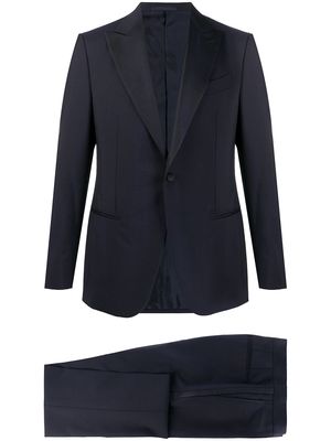 Caruso two-piece dinner suit - Blue