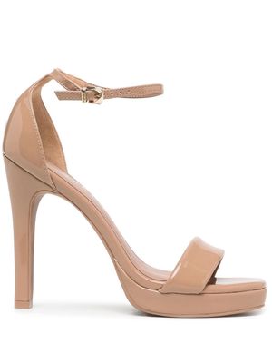 Carvela second-skin platform sandals - Brown