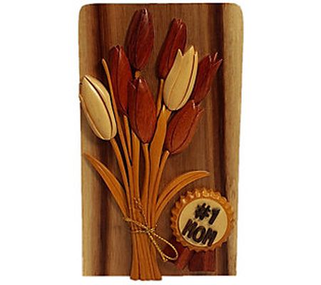 Carver Dan's #1 Mom Puzzle Box with Magnet Clos ures
