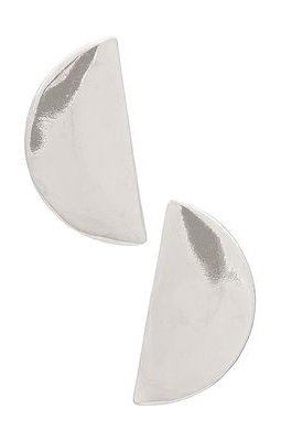 Casa Clara La Lumiere Earring in Metallic Silver.
