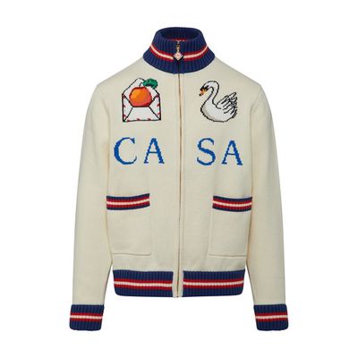 Casa Swan zipped jacket