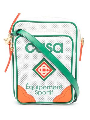 Casablanca Casa Equipement Sportif messenger bag - White