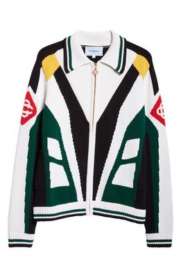 Casablanca Casa Racing Knit Jacket