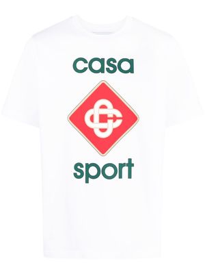 Casablanca Casa Sport T-Shirt - White