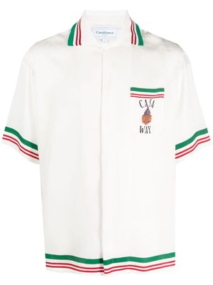Casablanca Casa Way printed shirt - White